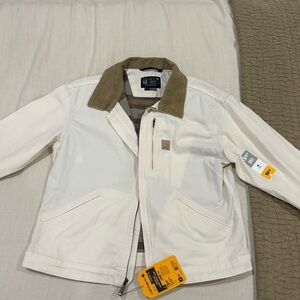 Carhartt womens Rugged Flex Loose Fit Canvas Detroit Jacket